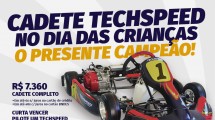 CADETE TECHSPEED: NO DIA DAS CRIANÇAS, O PRESENTE CAMPEÃO!