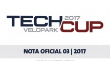 TECH CUP VELOPARK 2017 LANÇA REGULAMENTO GERAL, REGULAMENTO DA PRIMEIRA ETAPA E PROGRAMAÇÃO